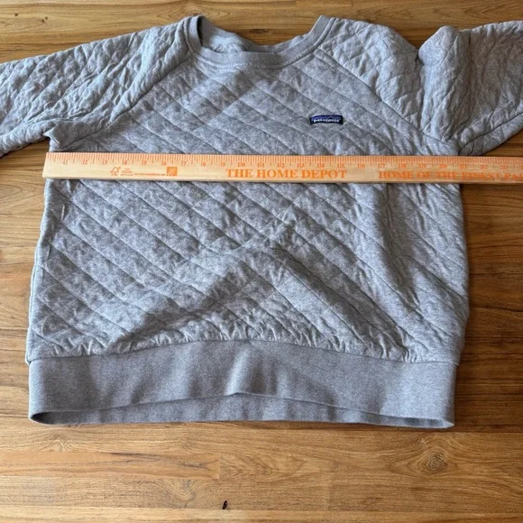 Patagonia Quilted Long Sleeve Shirt Women’s Large Light Brown - Picture 4 of 9